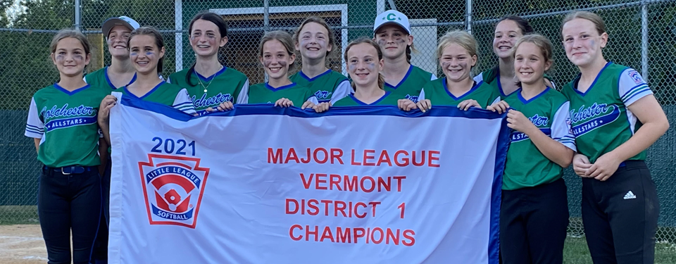 2021 11/12 Softball District Champs